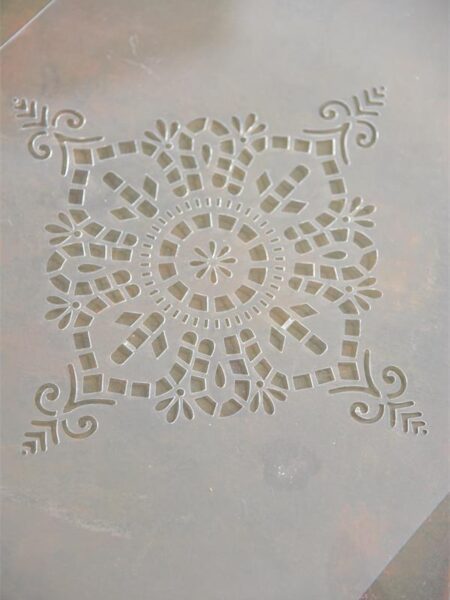 Stencil - Filigran motiv 6