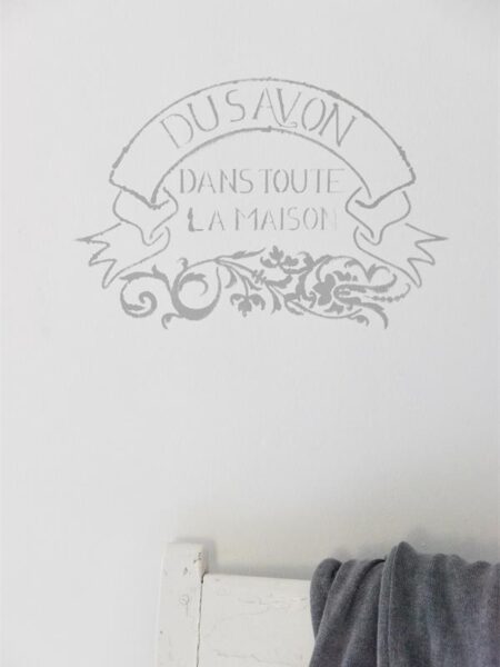 Stencil - Du Savon - 27 cm