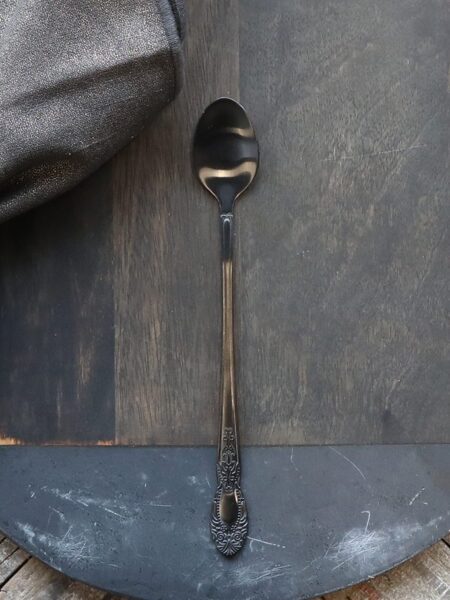 Latteske m. dekor - antique kul