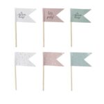 Flag - Multi farvet - Papir