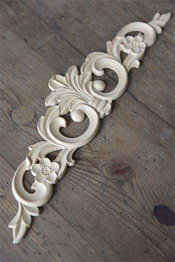 Træ ornament - 40 x 9,5 cm