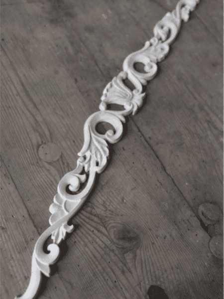Træ ornament - 60 x 6 cm