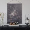 Lærred til ophæng med blomsterprint