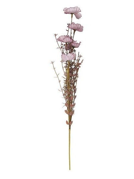 Blomst lilla/grønne nuancer