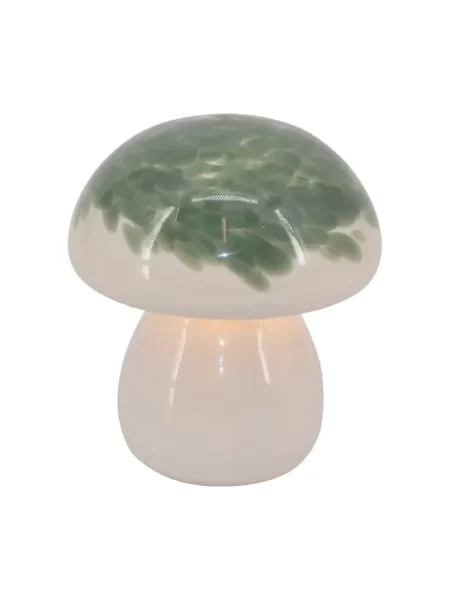 Mushroom glaslampe - Grøn