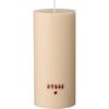 Bloklys m. Hygge - Kit m.rustic brown tryk