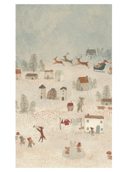 Maileg Gavepapir - Santa is coming - 10 m