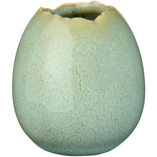 Vase til 1 blomst - Æg - Grøn