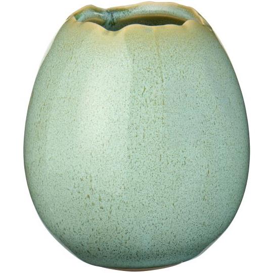 Vase til 1 blomst - Æg - Grøn
